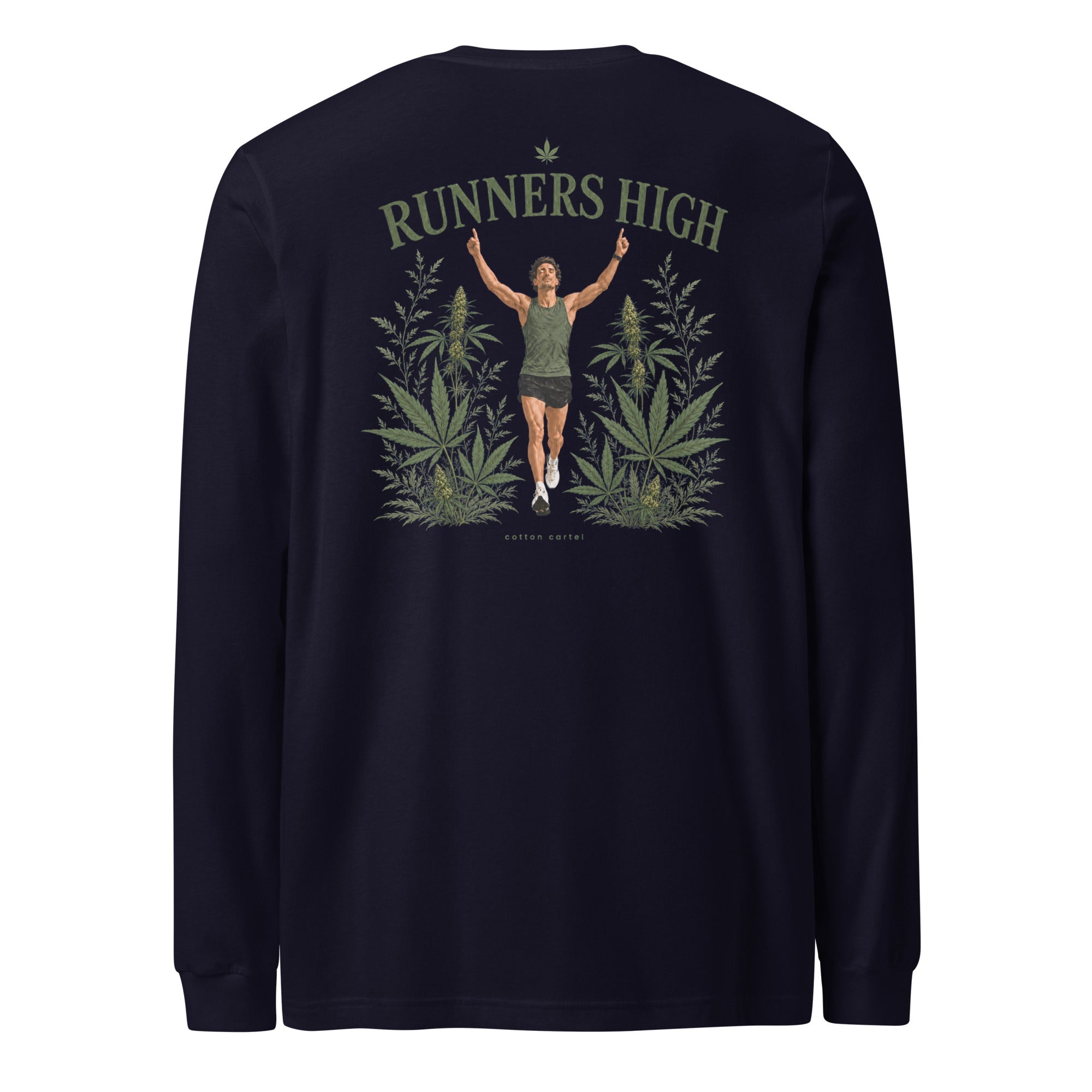 Runner's High Lightweight Long Sleeve - cotton cartel