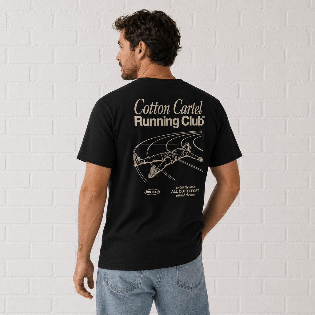 Running Club Classic Tee - cotton cartel