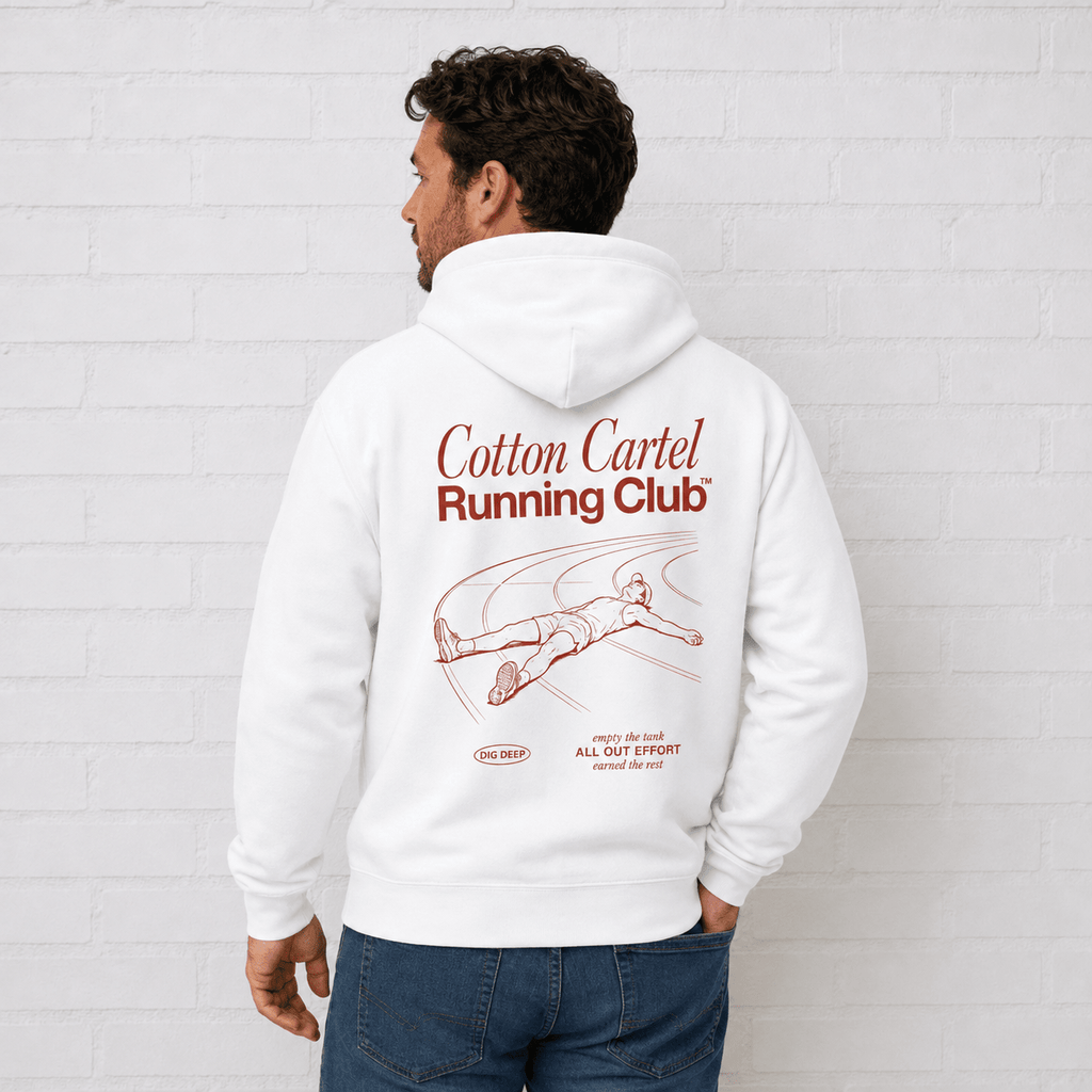 Running Club Hoodie - cotton cartel