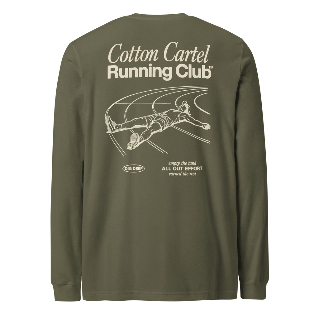 Running Club Lightweight Long Sleeve - cotton cartel