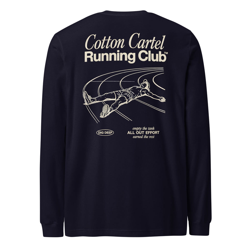Running Club Lightweight Long Sleeve - cotton cartel