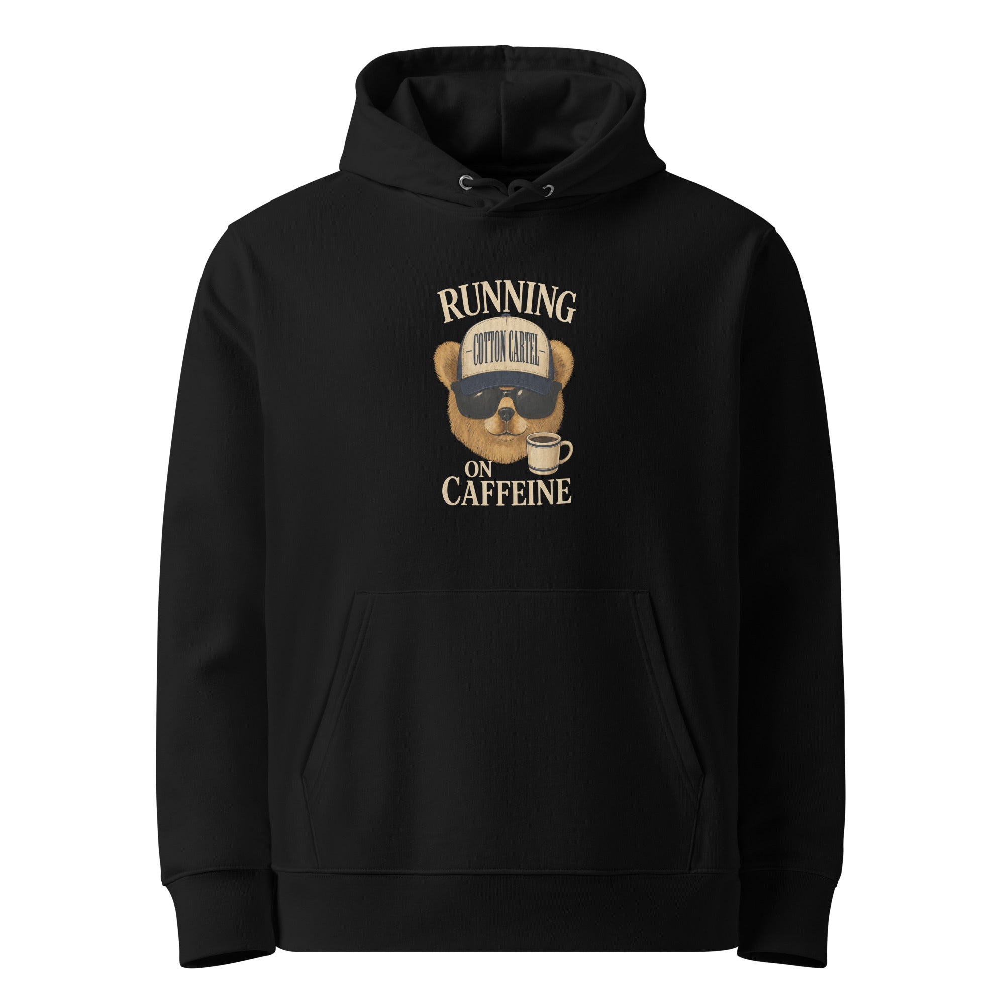 Running on Caffeine Hoodie - cotton cartel