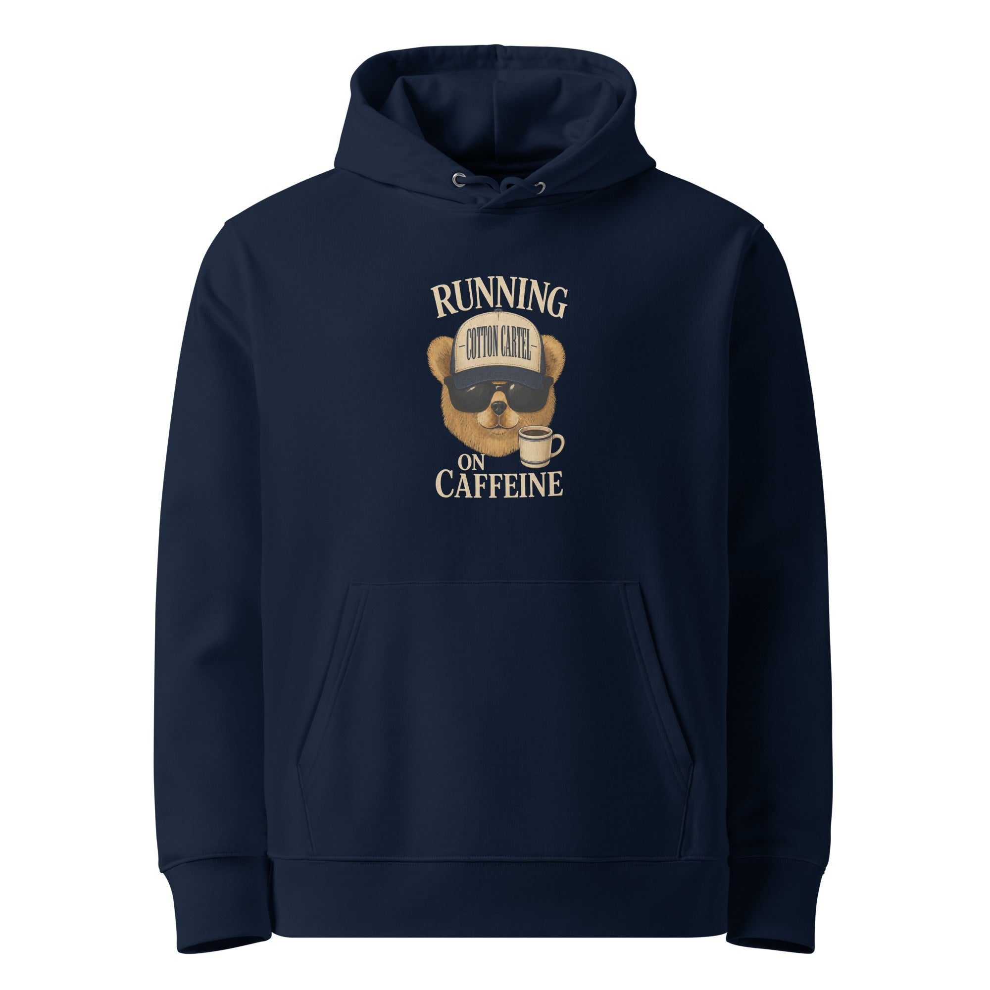 Running on Caffeine Hoodie - cotton cartel