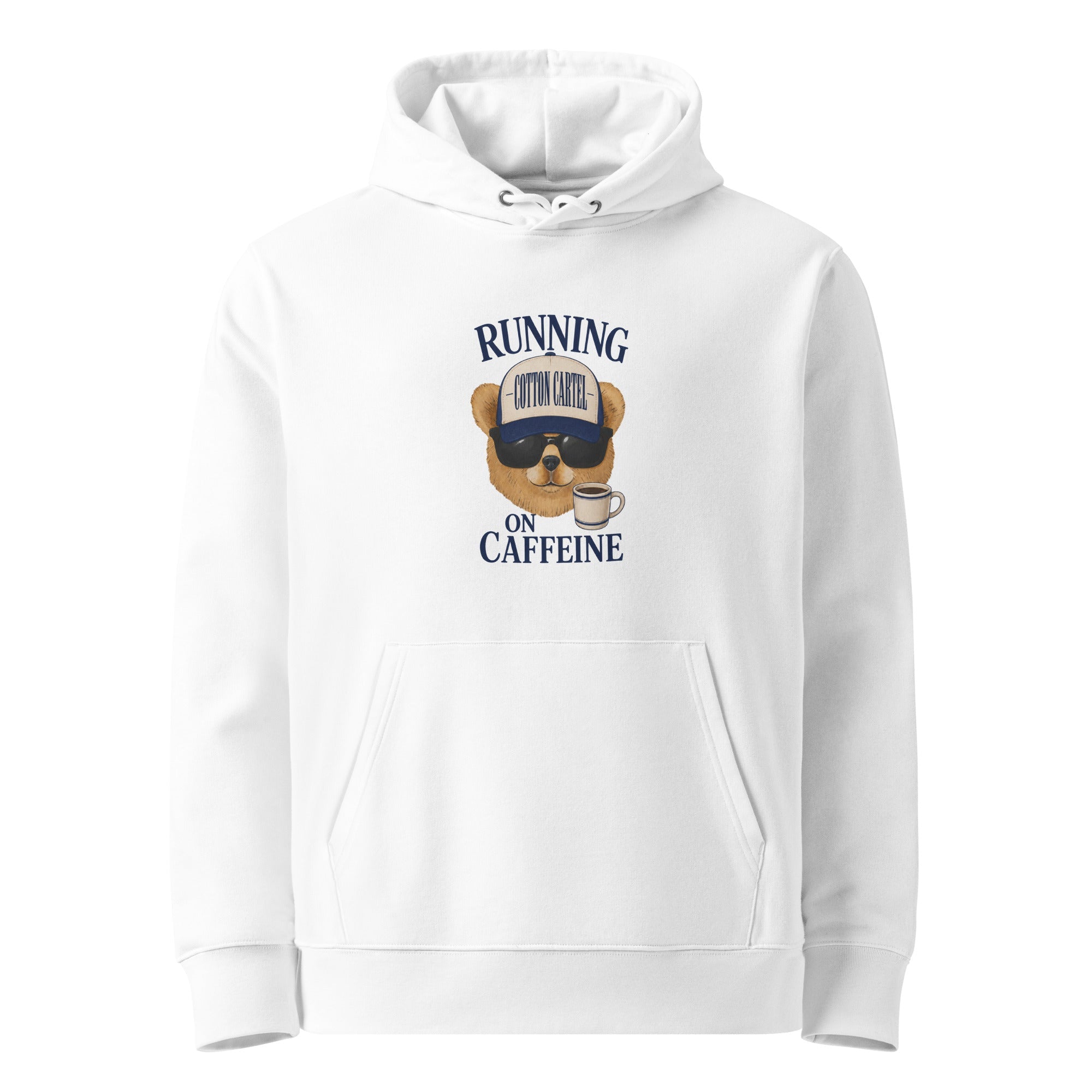 Running on Caffeine Hoodie - cotton cartel