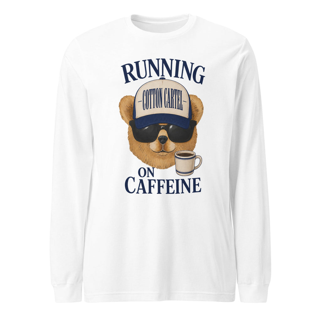 Running on Caffeine Lightweight Long Sleeve - cotton cartel