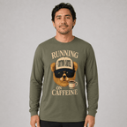 Running on Caffeine Lightweight Long Sleeve - cotton cartel