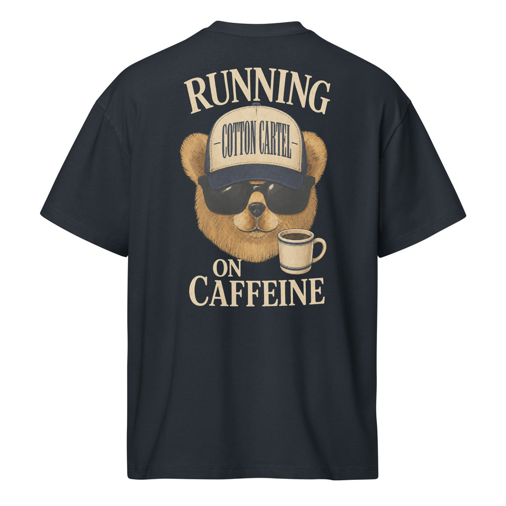 Running on Caffeine Oversized Box Tee - cotton cartel