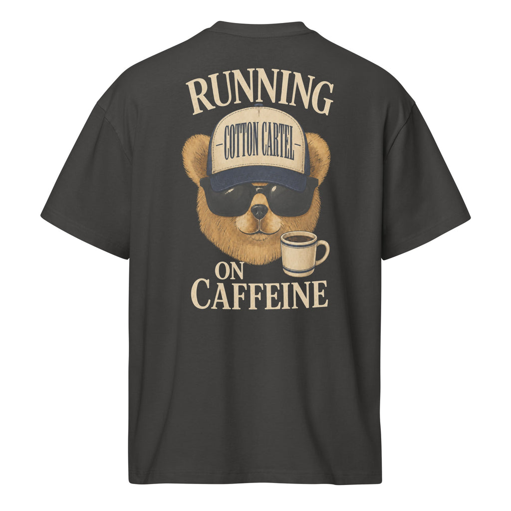 Running on Caffeine Oversized Box Tee - cotton cartel