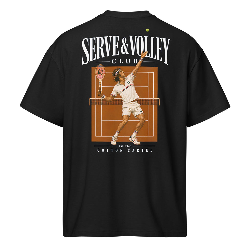 Serve & Volley Oversized Box Tee - cotton cartel
