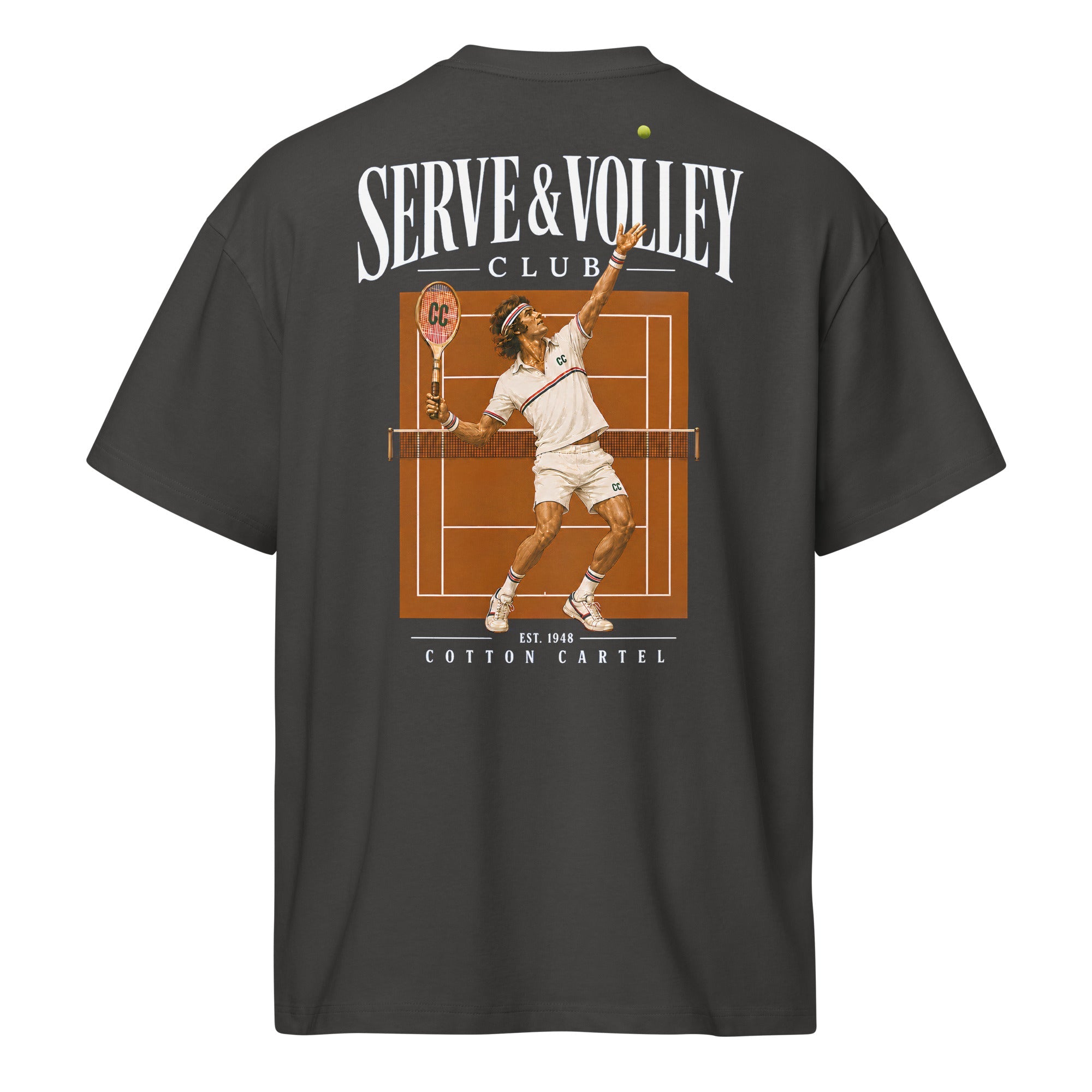 Serve & Volley Oversized Box Tee - cotton cartel