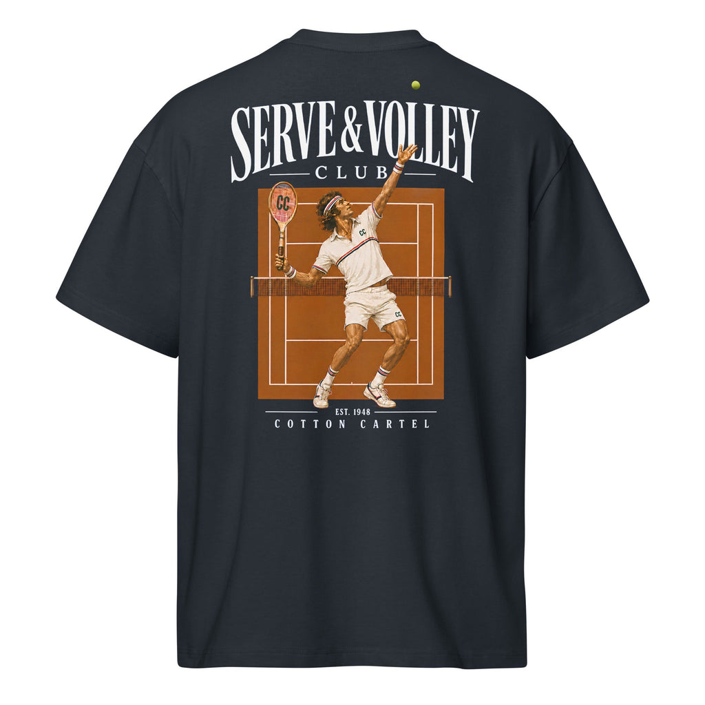 Serve & Volley Oversized Box Tee - cotton cartel