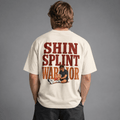Shin Splint Warrior Men’s Oversized Box Tee - cotton cartel