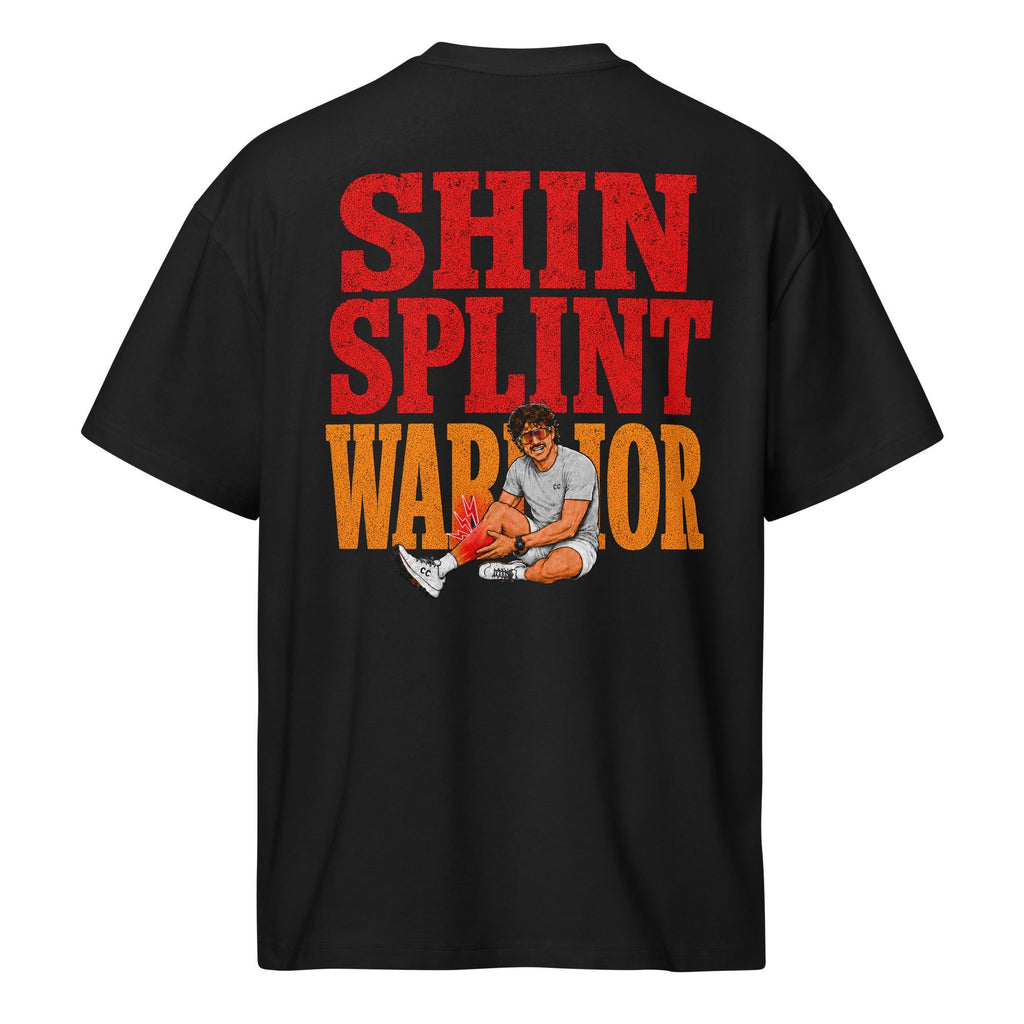 Shin Splint Warrior Men’s Oversized Box Tee - cotton cartel