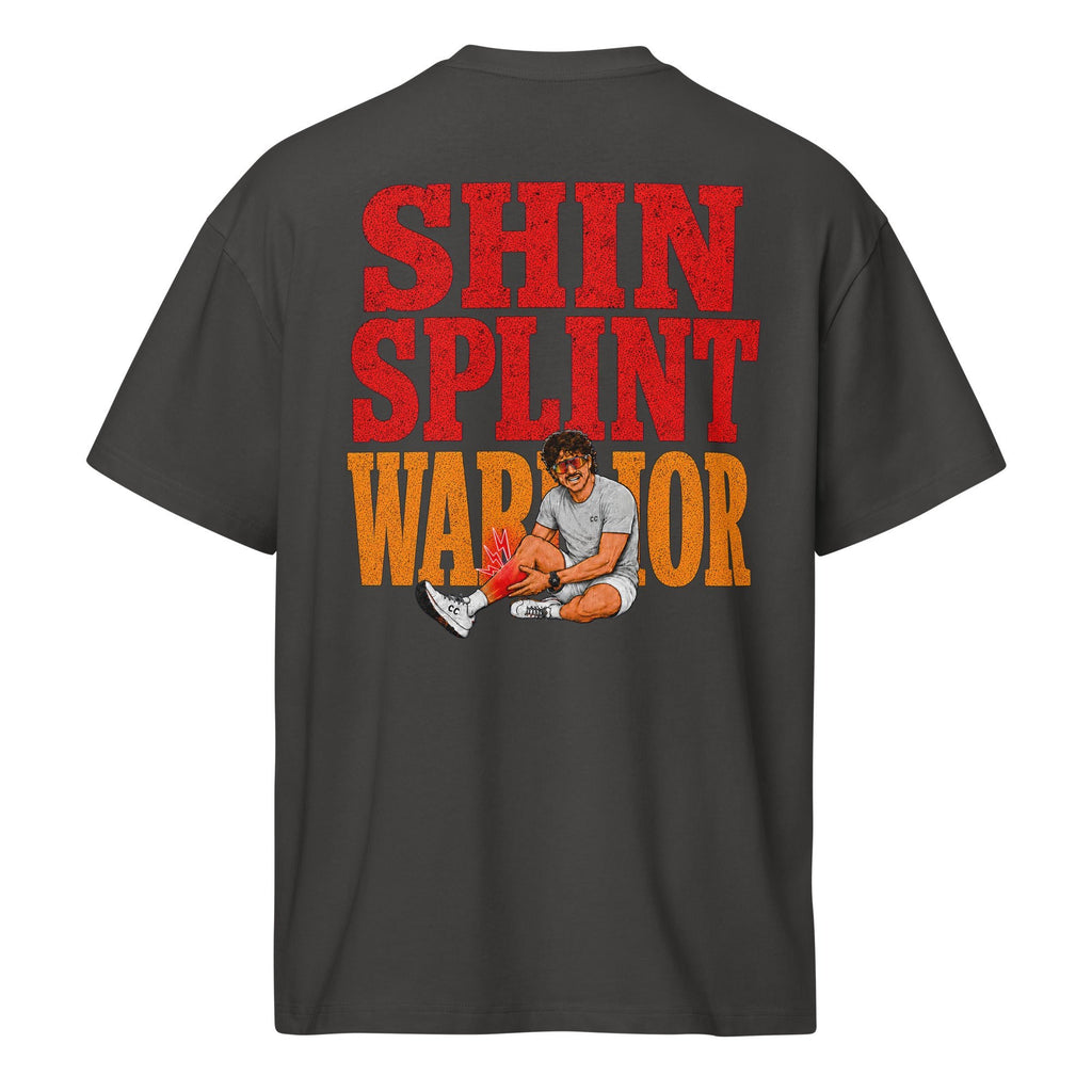 Shin Splint Warrior Men’s Oversized Box Tee - cotton cartel