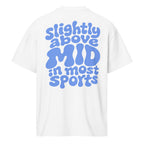Slightly Above MID Oversized Box Tee - cotton cartel