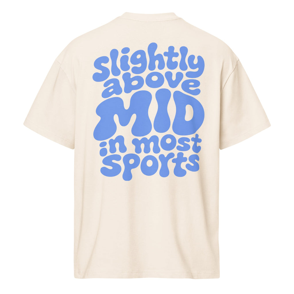 Slightly Above MID Oversized Box Tee - cotton cartel