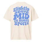 Slightly Above MID Oversized Box Tee - cotton cartel