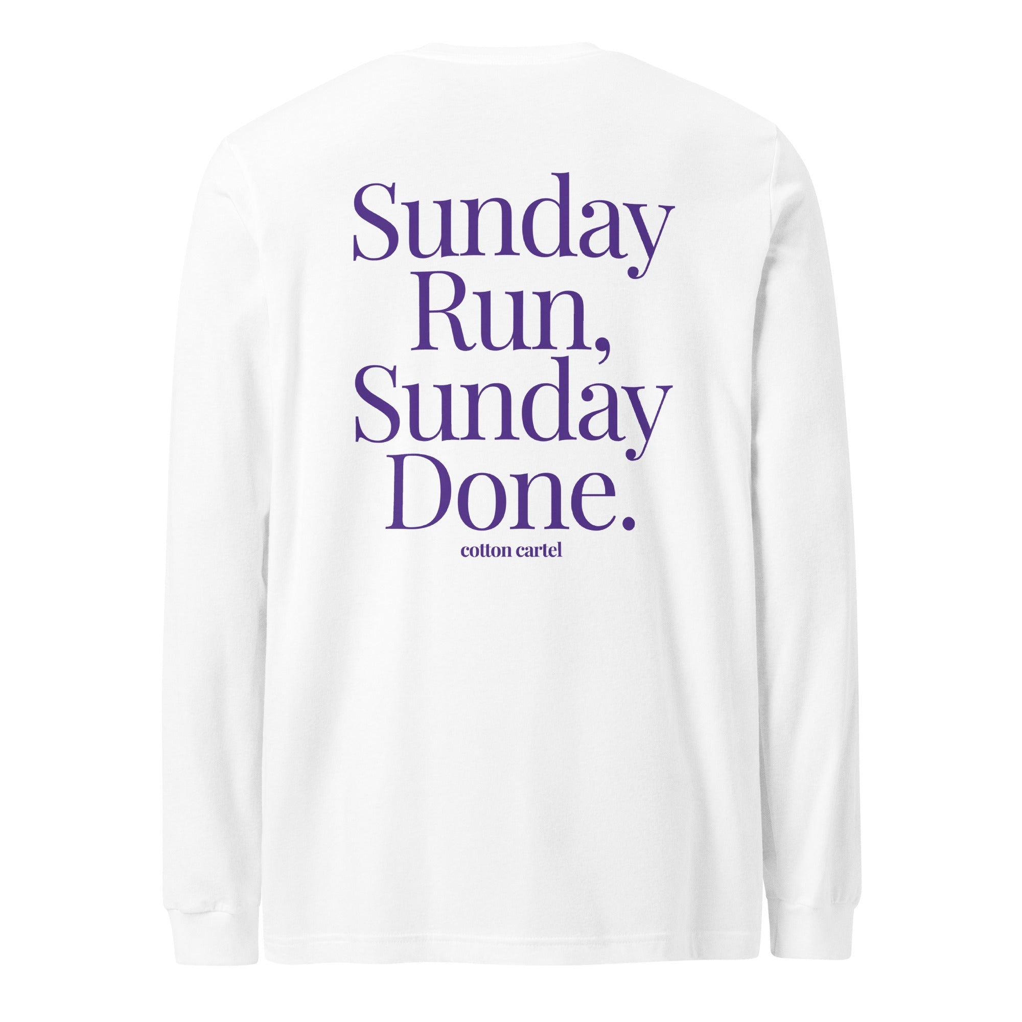 Sunday Run Lightweight Long Sleeve - cotton cartel