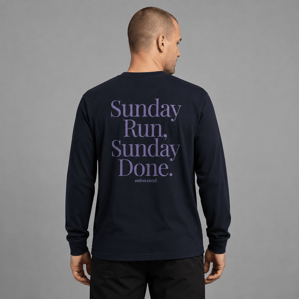 Sunday Run Lightweight Long Sleeve - cotton cartel