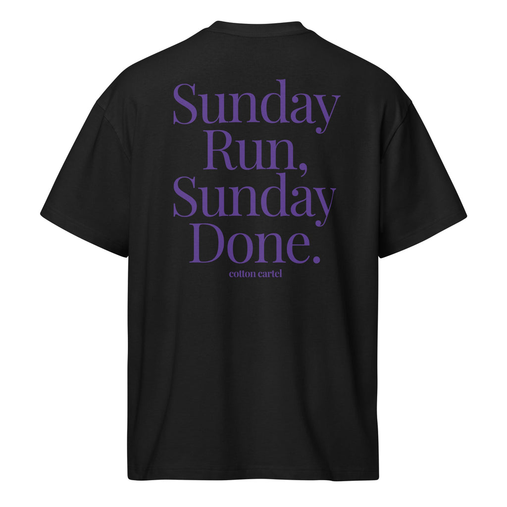 Sunday Run Oversized Box Tee - cotton cartel