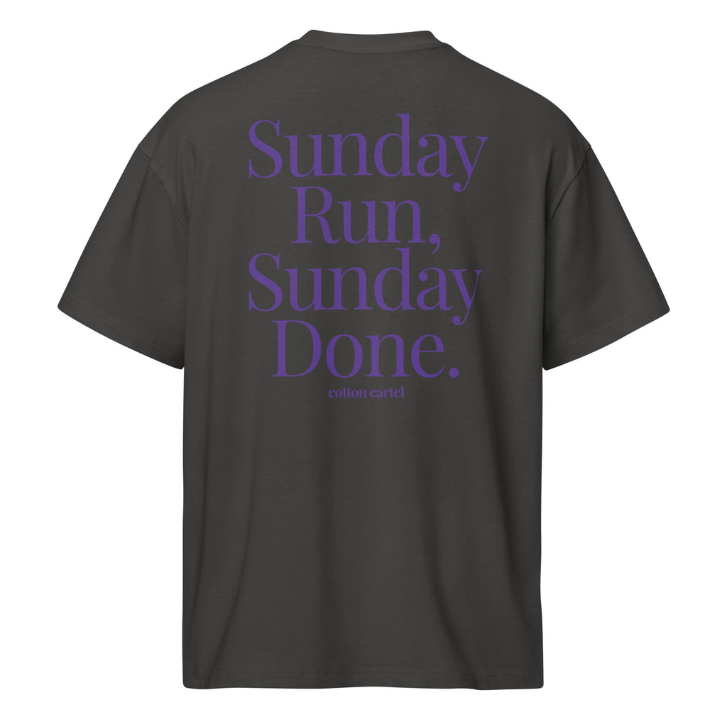 Sunday Run Oversized Box Tee - cotton cartel