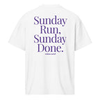 Sunday Run Oversized Box Tee - cotton cartel