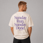 Sunday Run Oversized Box Tee - cotton cartel