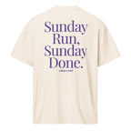 Sunday Run Oversized Box Tee - cotton cartel