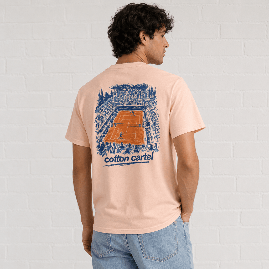 Tennis Clay Court Classic Tee - cotton cartel