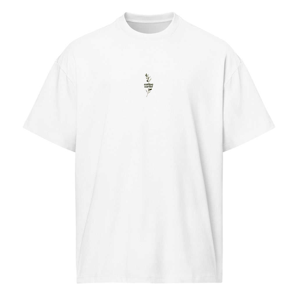 Thermopylae Olive Gardens Oversized Box Tee - cotton cartel