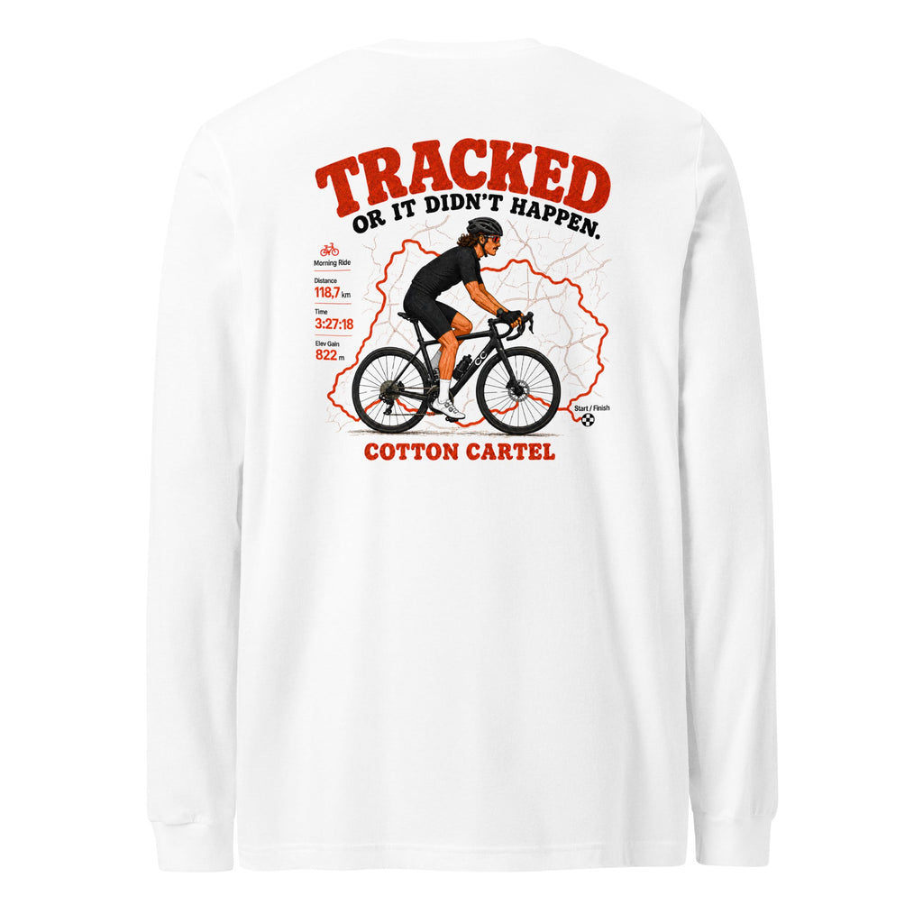 Tracked or It Didn’t Happen Cyclist Lightweight Long Sleeve - cotton cartel