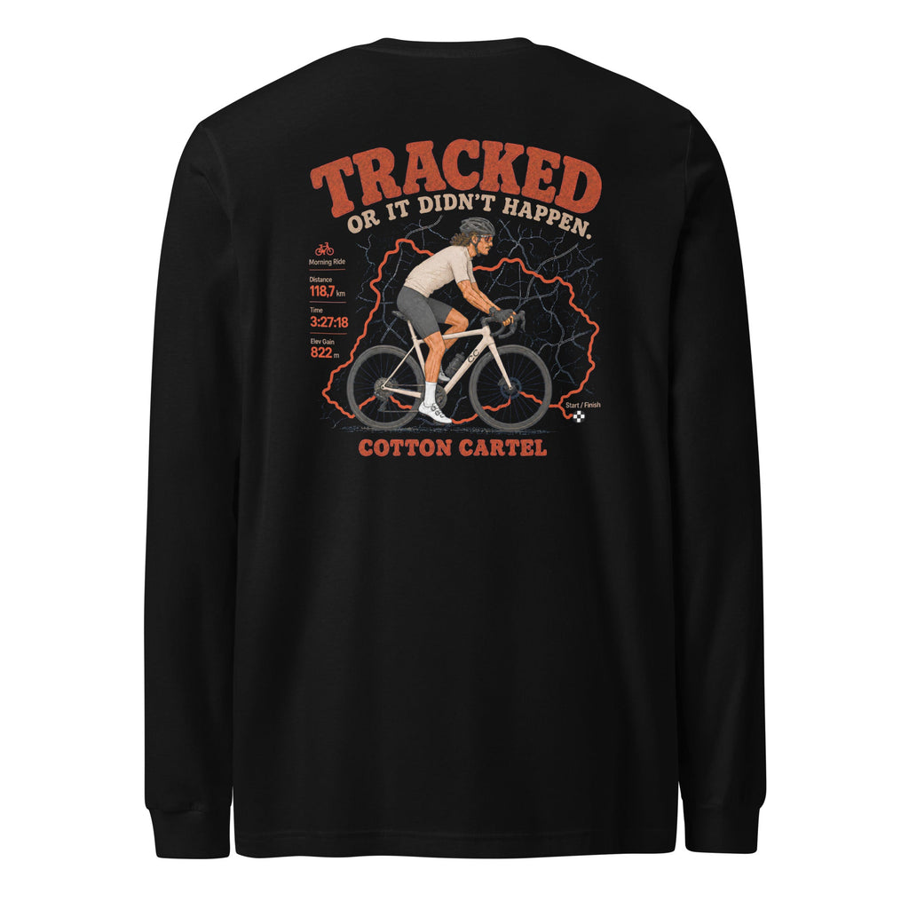 Tracked or It Didn’t Happen Cyclist Lightweight Long Sleeve - cotton cartel