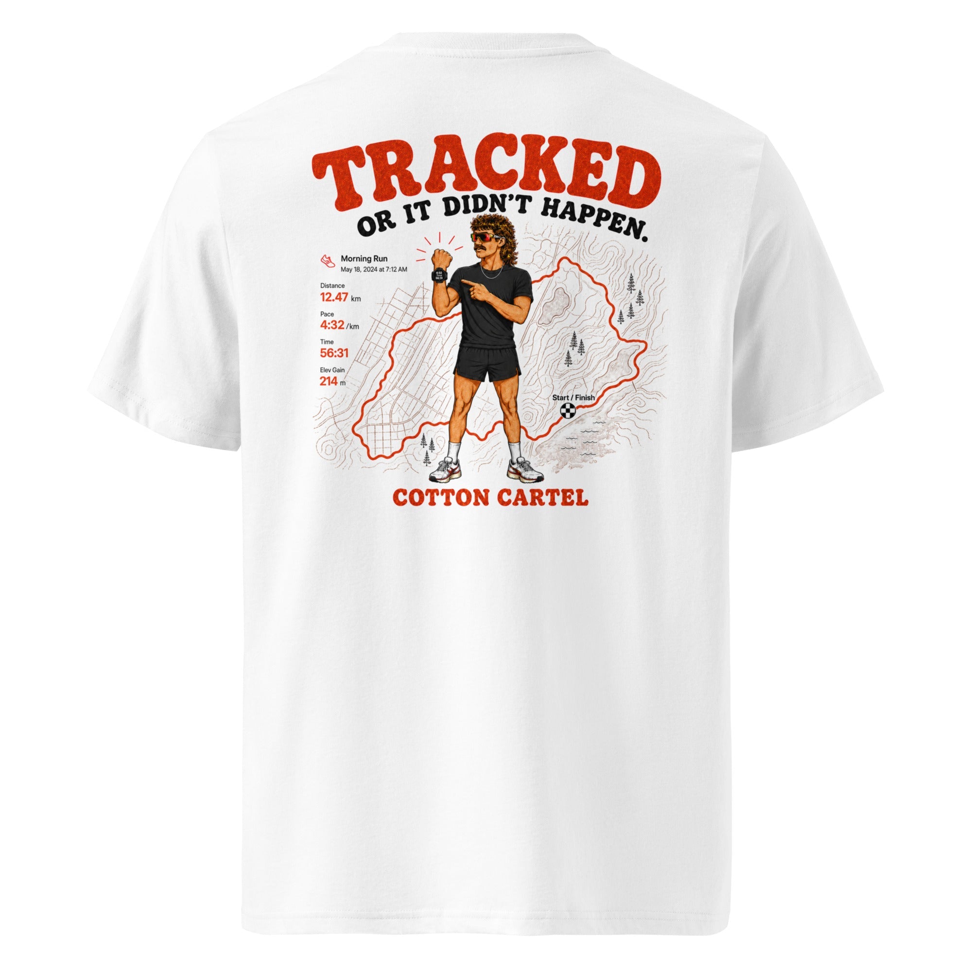Tracked or It Didn’t Happen Male Classic Tee - cotton cartel