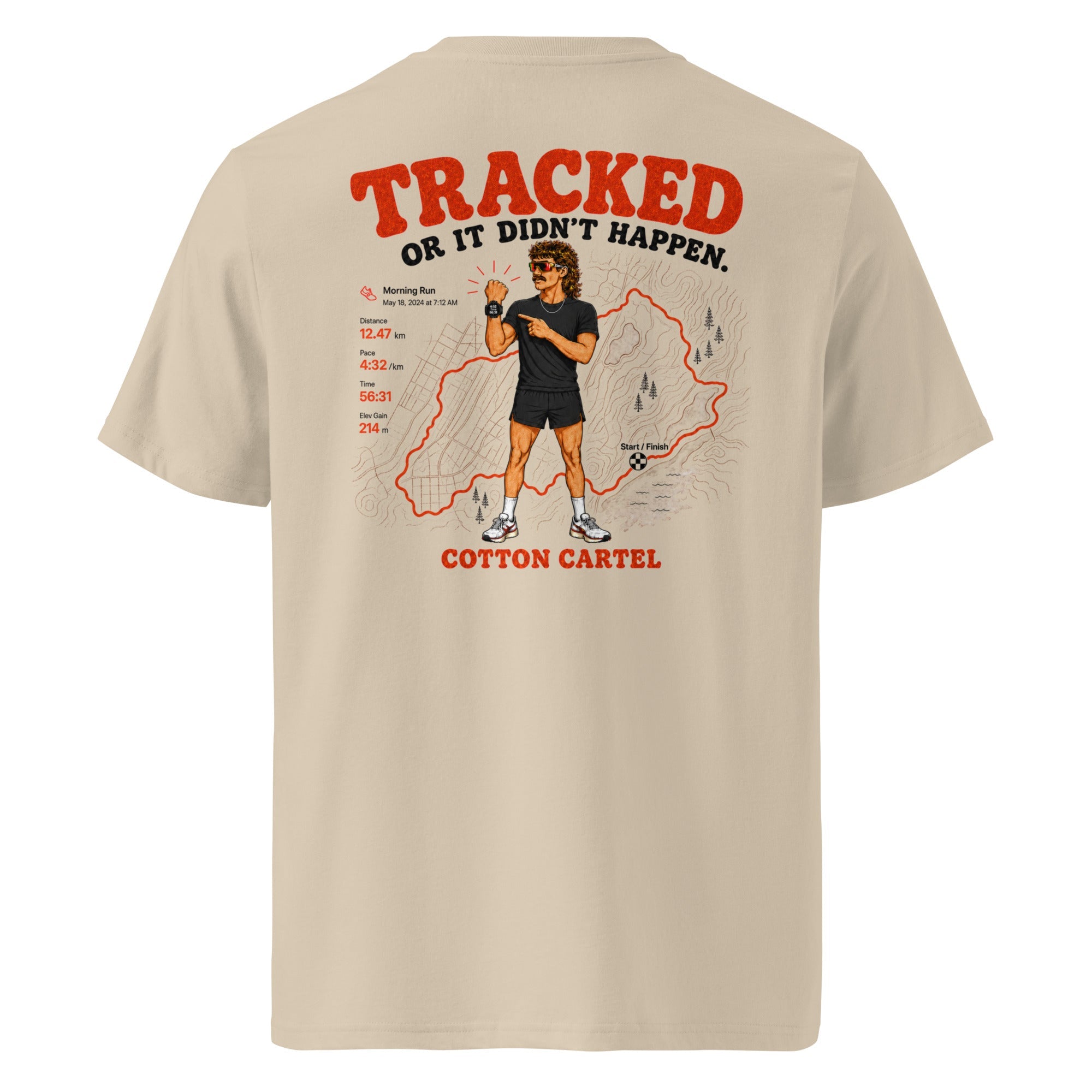 Tracked or It Didn’t Happen Male Classic Tee - cotton cartel