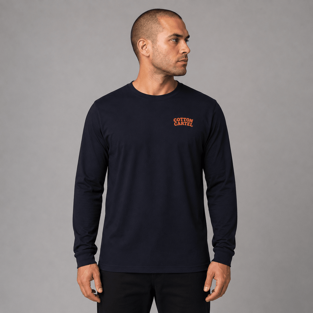 Tracked or It Didn’t Happen Male Lightweight Long Sleeve - cotton cartel