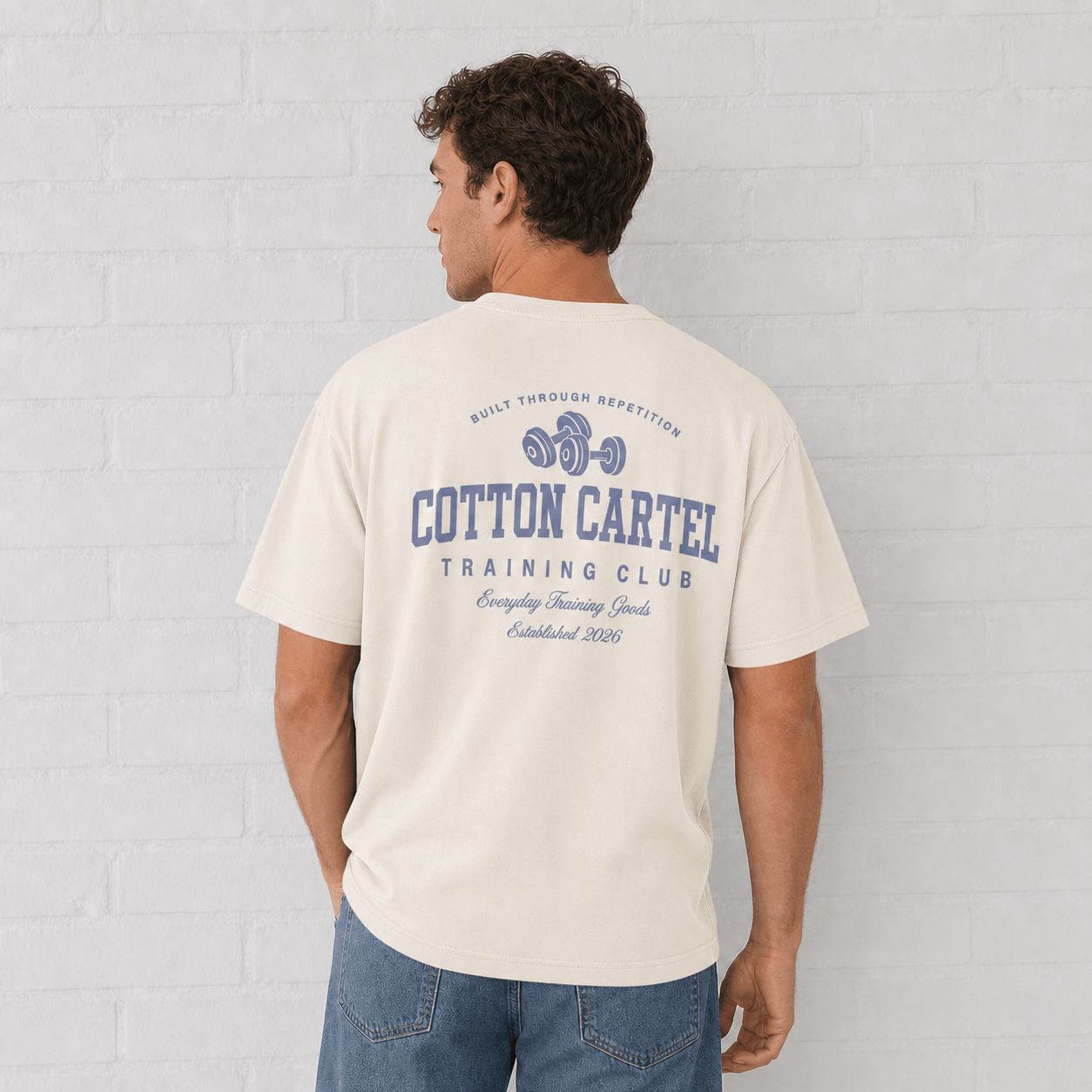 Training Club Oversized Box Tee - cotton cartel