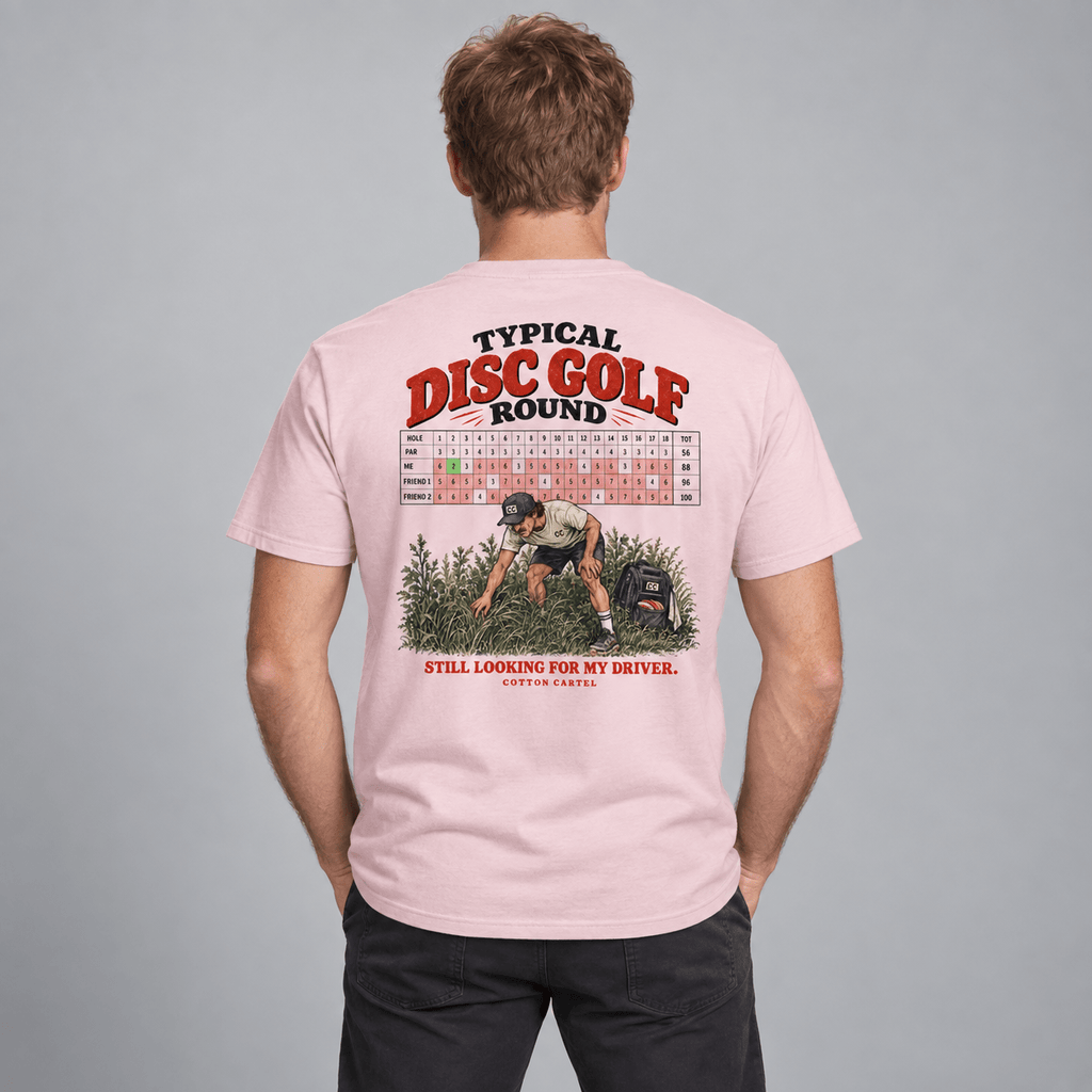 Typical Disc Golf Round Classic Tee - cotton cartel