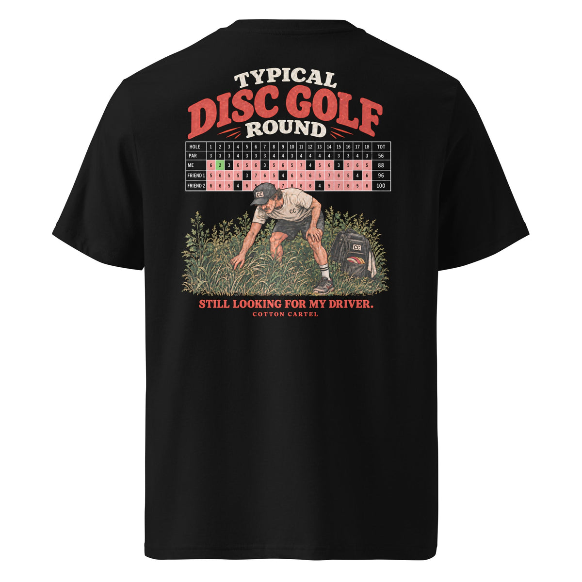 Typical Disc Golf Round Classic Tee - cotton cartel