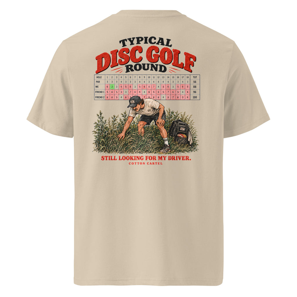 Typical Disc Golf Round Classic Tee - cotton cartel
