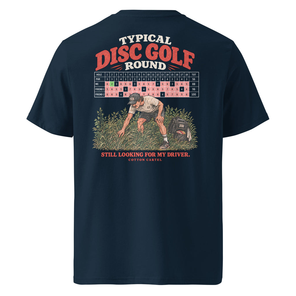 Typical Disc Golf Round Classic Tee - cotton cartel