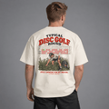 Typical Disc Golf Round Oversized Box Tee - cotton cartel