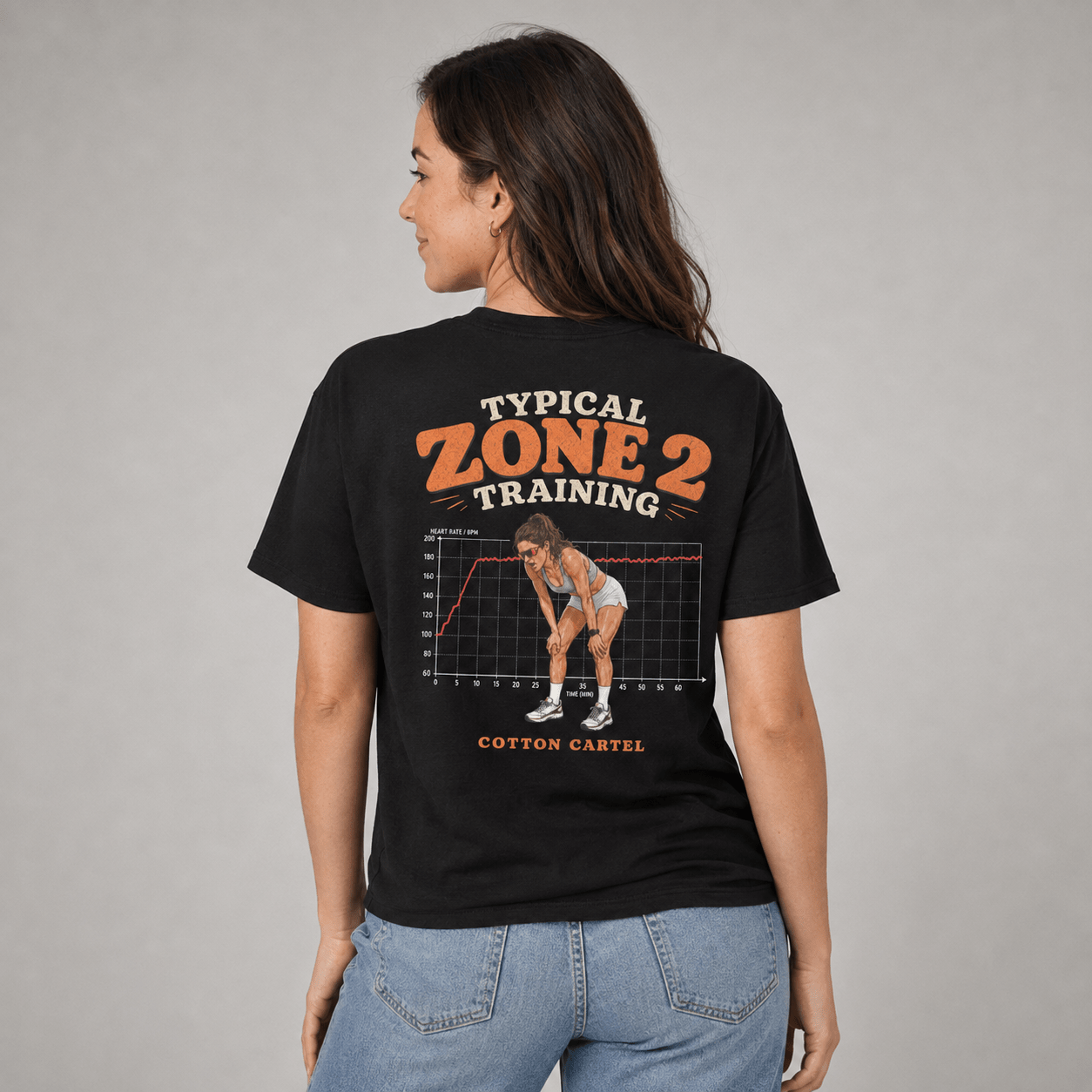 Zone 2 Running Female Classic Tee - cotton cartel