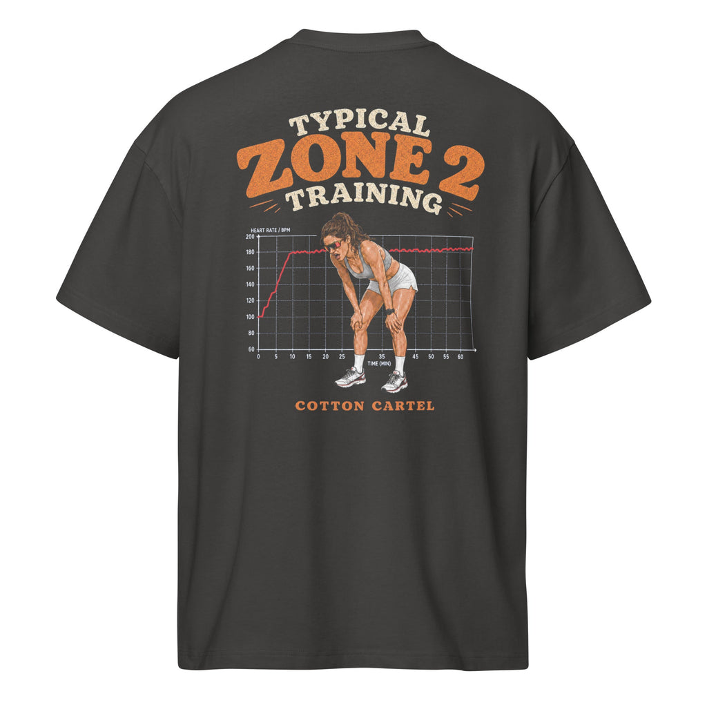 Zone 2 Running Female Oversized Box Tee - cotton cartel