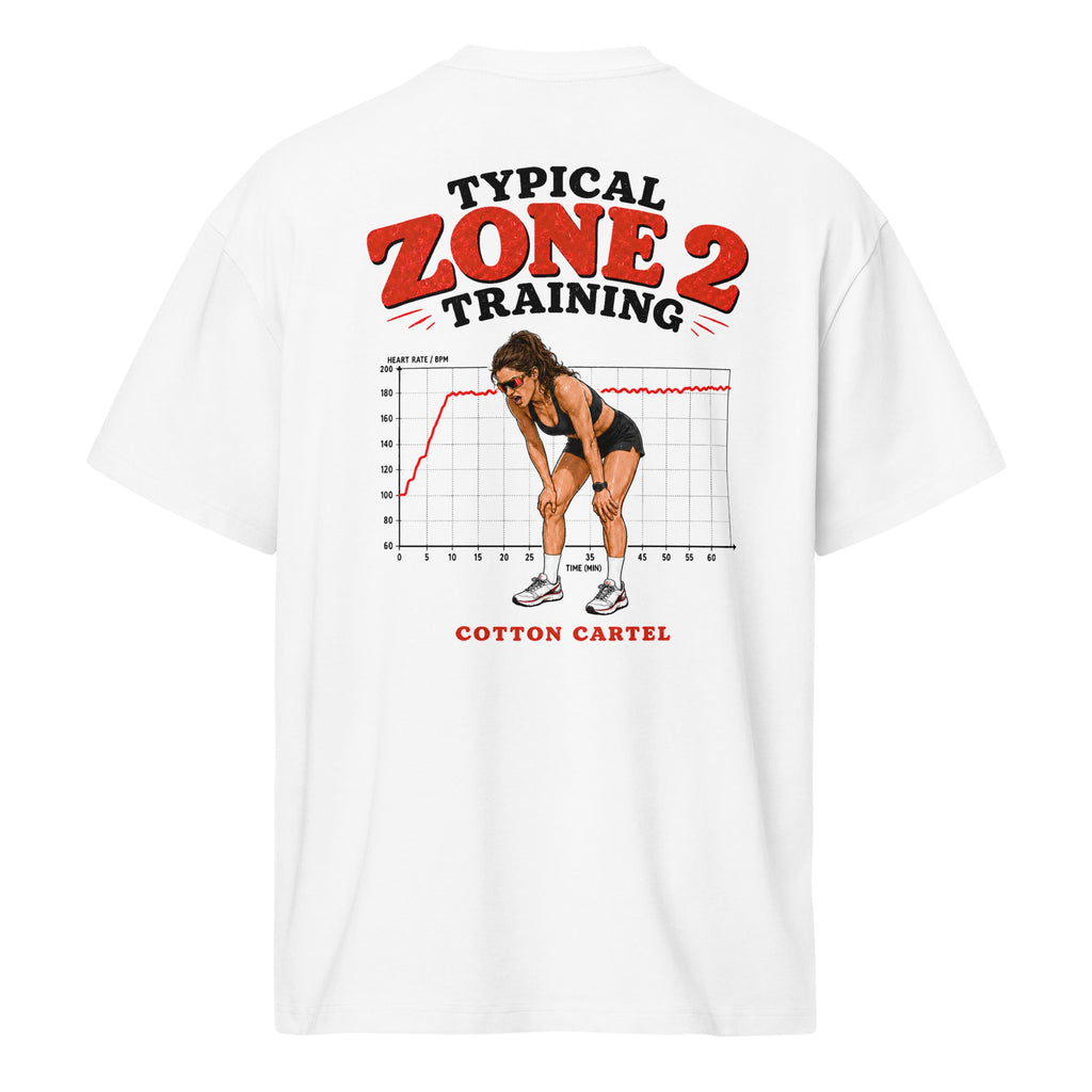Zone 2 Running Female Oversized Box Tee - cotton cartel