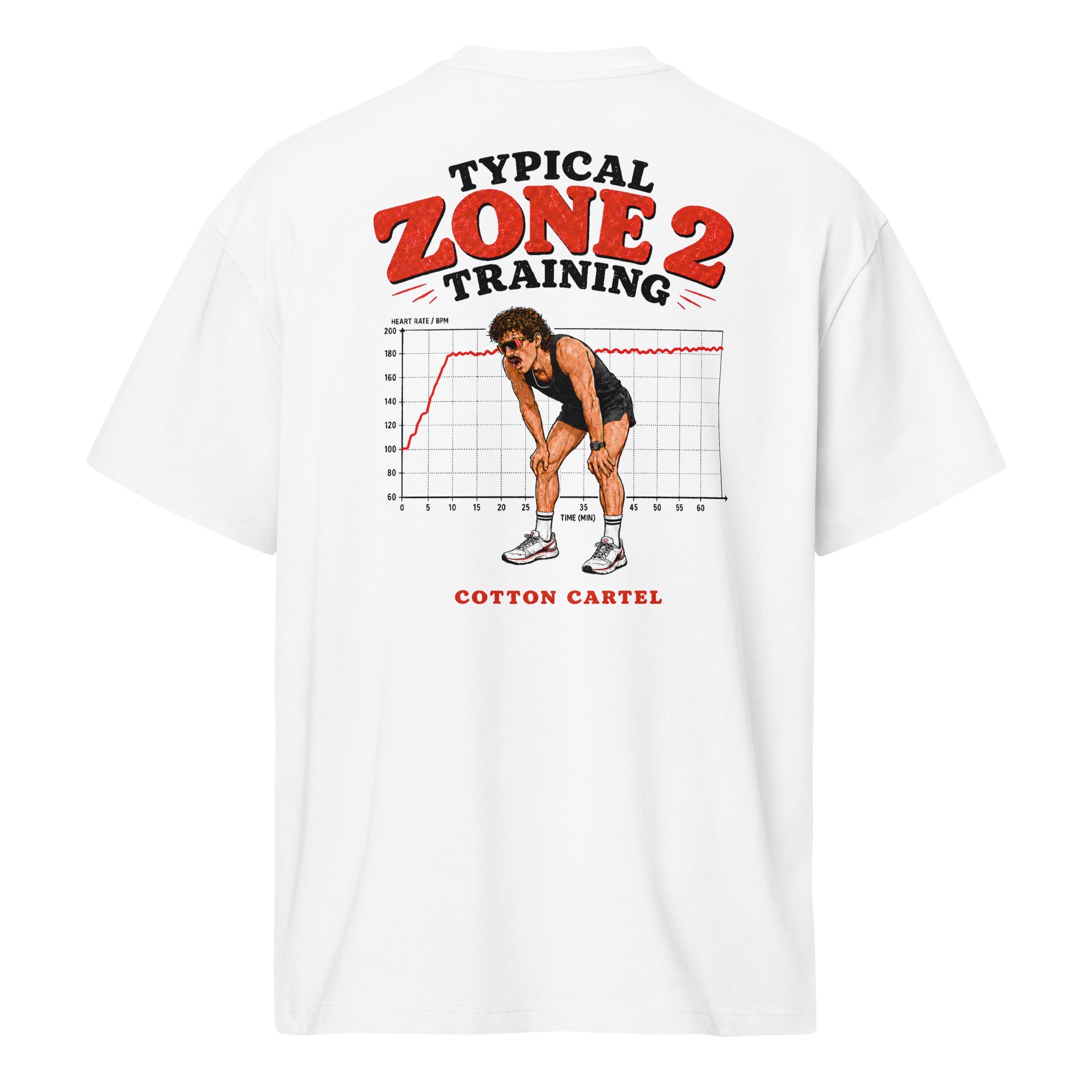 Zone 2 Running Oversized Box Tee - cotton cartel