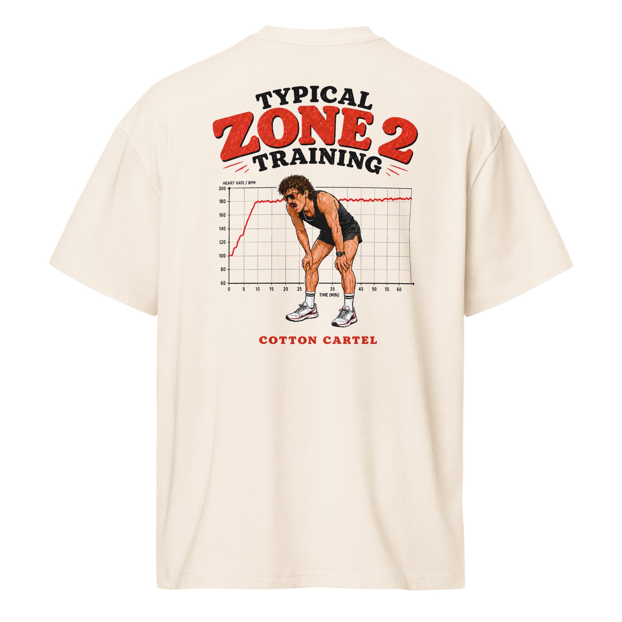 Zone 2 Running Oversized Box Tee - cotton cartel