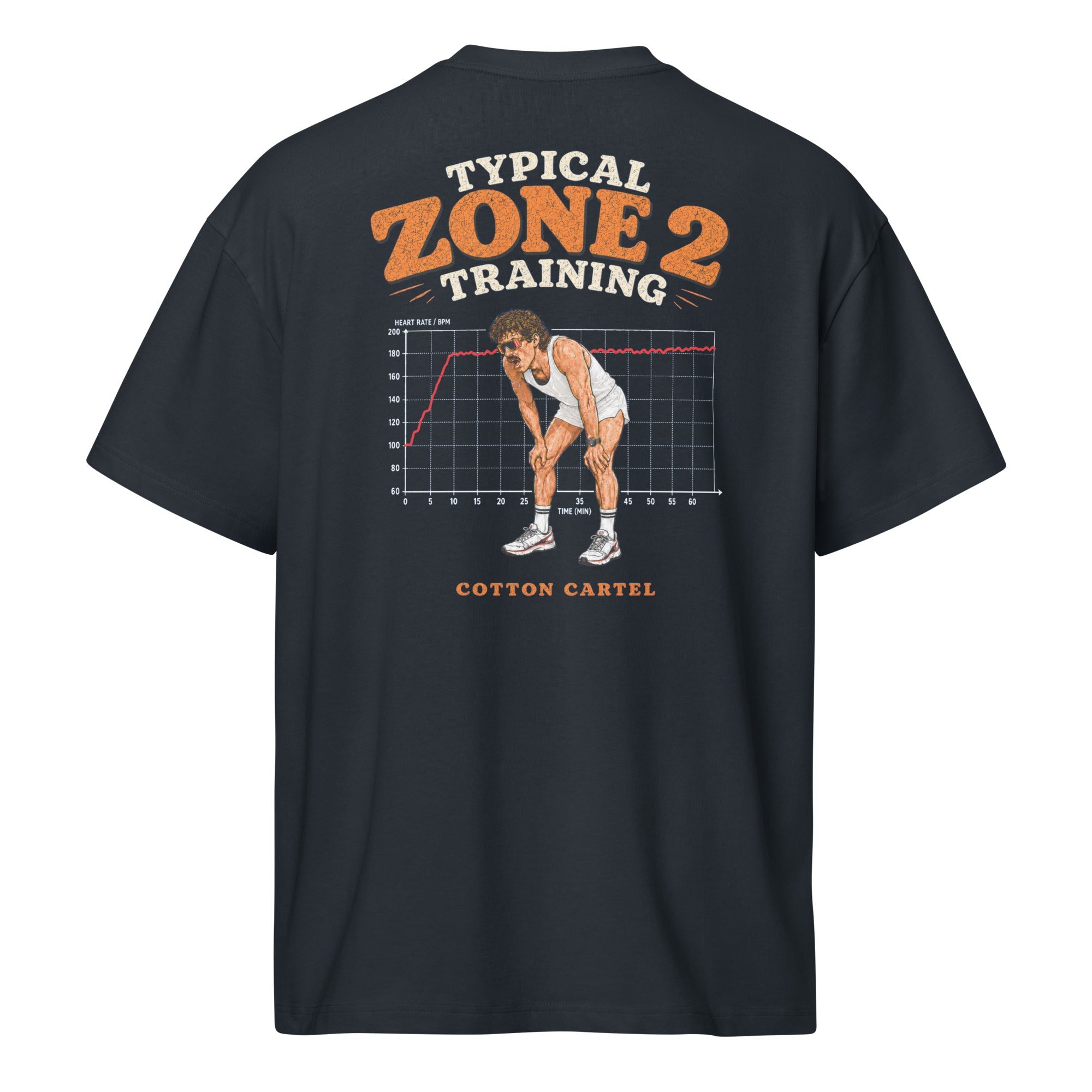 Zone 2 Running Oversized Box Tee - cotton cartel