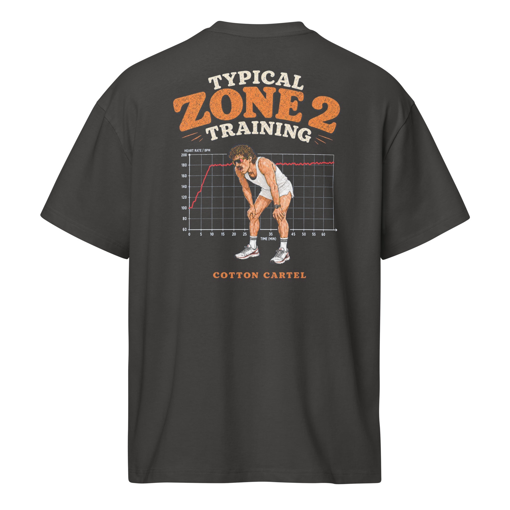 Zone 2 Running Oversized Box Tee - cotton cartel