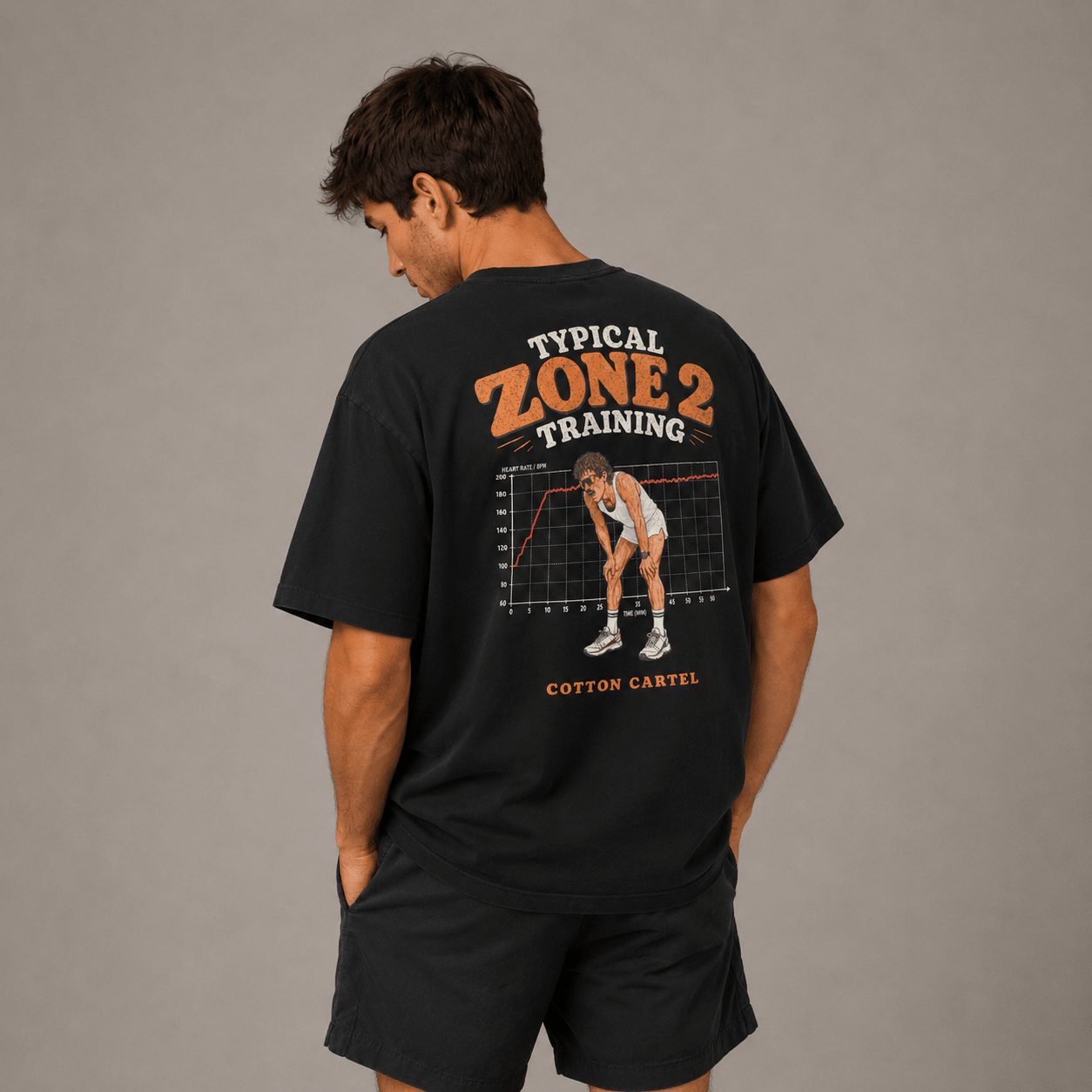 Zone 2 Running Oversized Box Tee - cotton cartel
