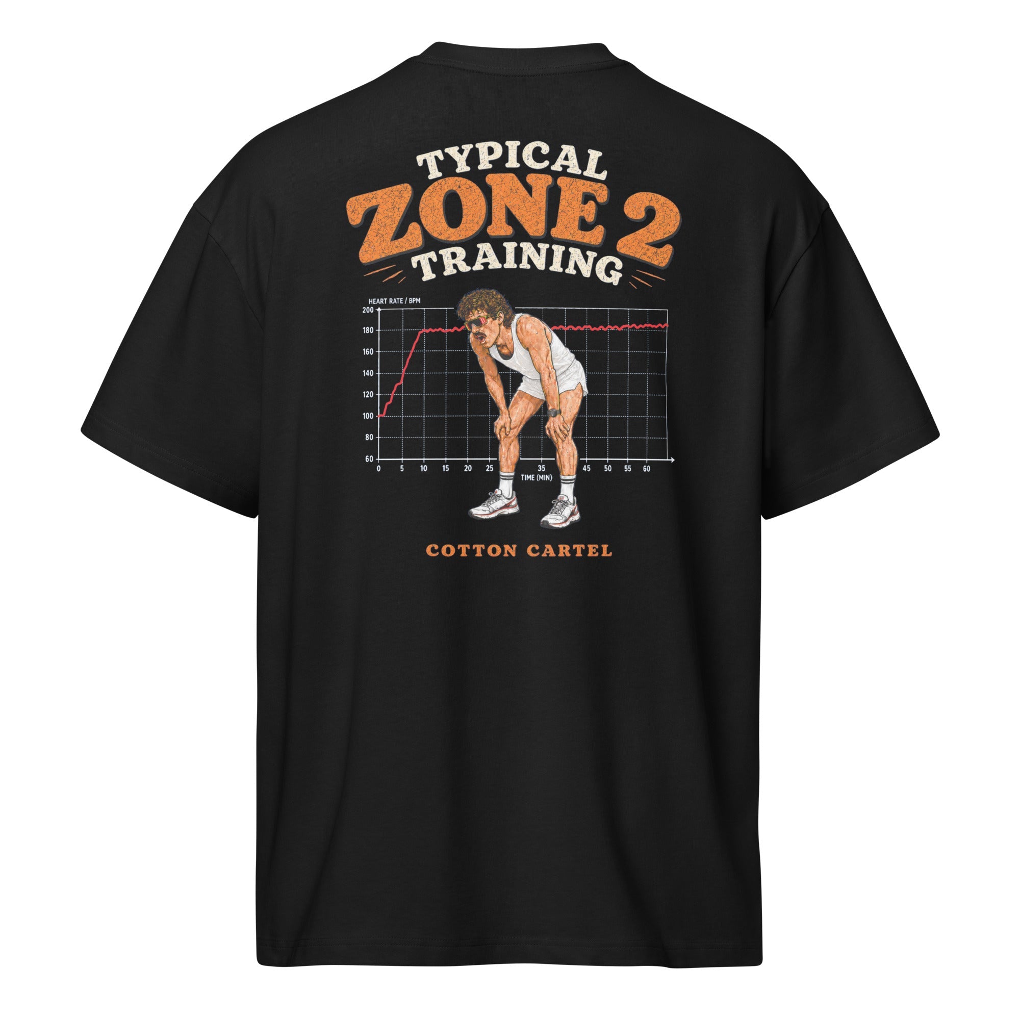 Zone 2 Running Oversized Box Tee - cotton cartel